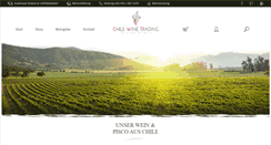 Desktop Screenshot of chilewinetrading.com